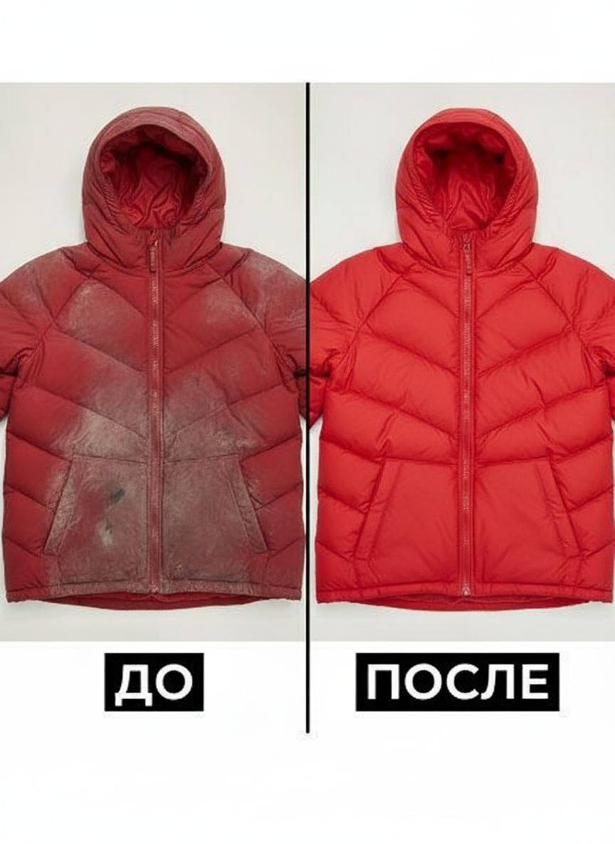 Пример химчистки одежды 1